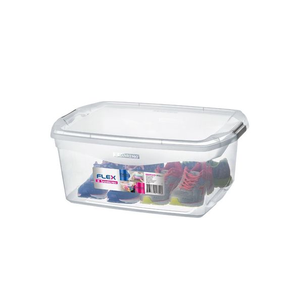 Organizador Plástico Transparente Sanremo 48 L