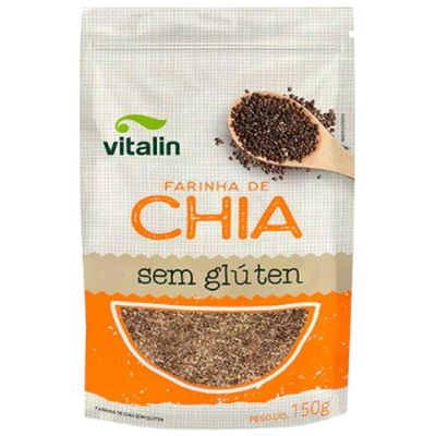 Farinha de Chia Sem Glúten Vitalin 150g