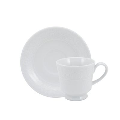 Jogo de Jantar 42 Peças Chá Café Noiva Porcelana Schmidt