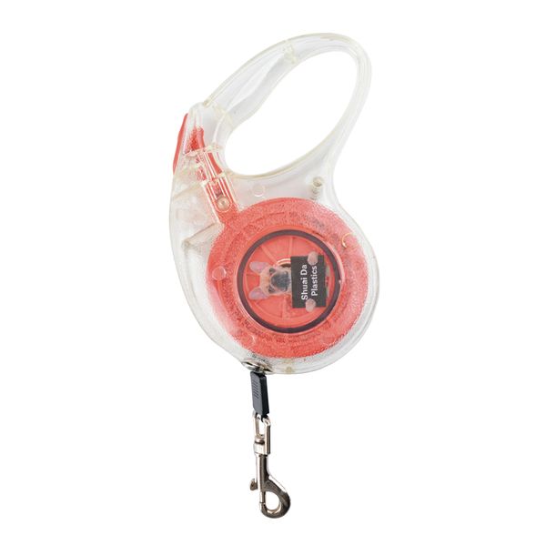 Guia Retrátil Automática com Trava para Pet 3M - Laranja Guia Retrátil Automática com Trava para Pet 3M - Laranja