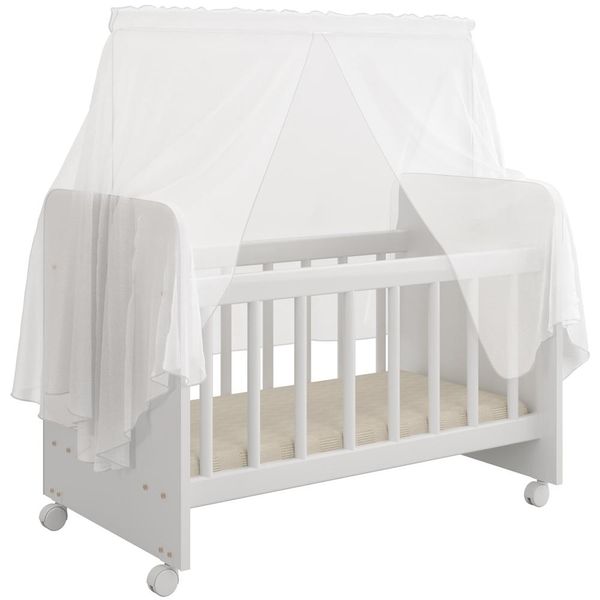 Berço Para Boneca Magia C02 Brinquedo Infantil Branco - Lyam Decor Berço Para Boneca Magia C02 Brinquedo Infantil Branco - Lyam Decor