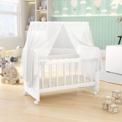 Berço Para Boneca Magia C02 Brinquedo Infantil Branco - Lyam Decor