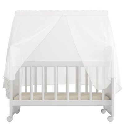 Berço Para Boneca Magia C02 Brinquedo Infantil Branco - Lyam Decor
