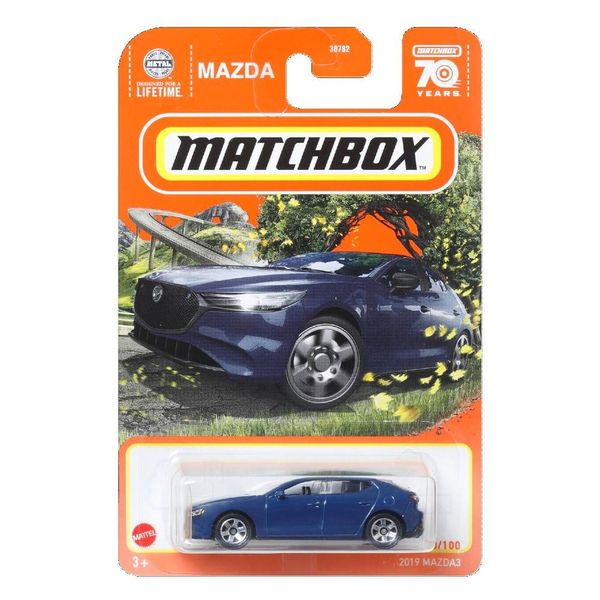 Matchbox Basics 2019 Mazda 3 - Mattel