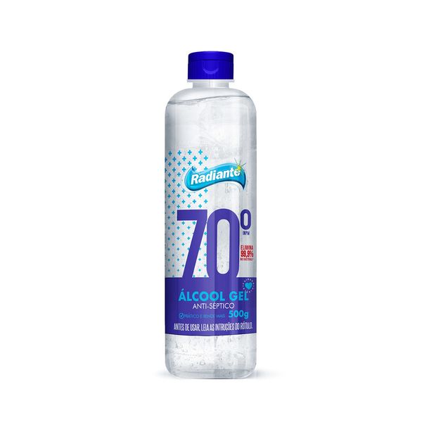 Álcool Gel Radiante 70% 500ml