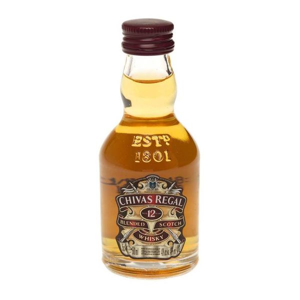 Mini Whisky Chivas Regal 12 Anos 50ml