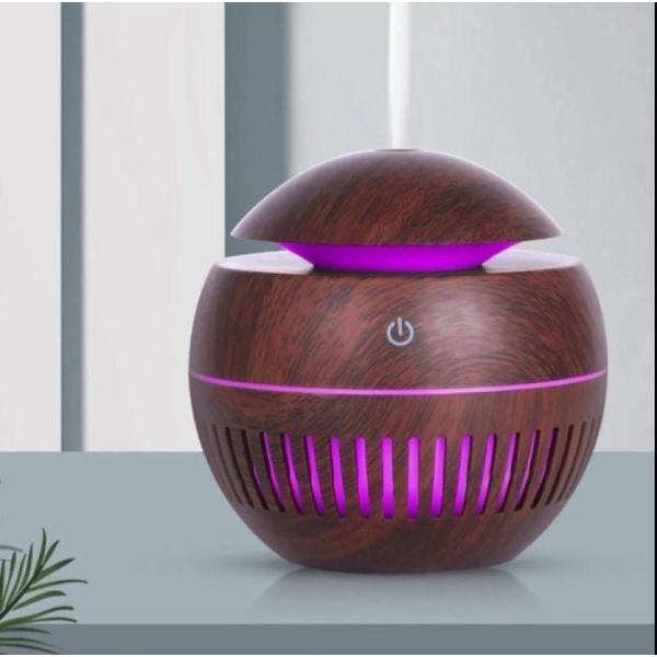 Mini Umidificador Aromatizador Ambientes Tipo Madeira KJR-013