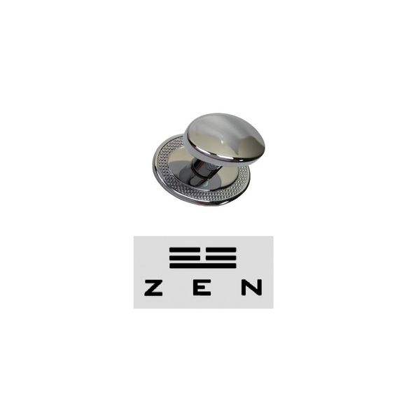 PUXADOR BEETLE COM BASE GRANADA ZEN CROMADO ZP5402.1