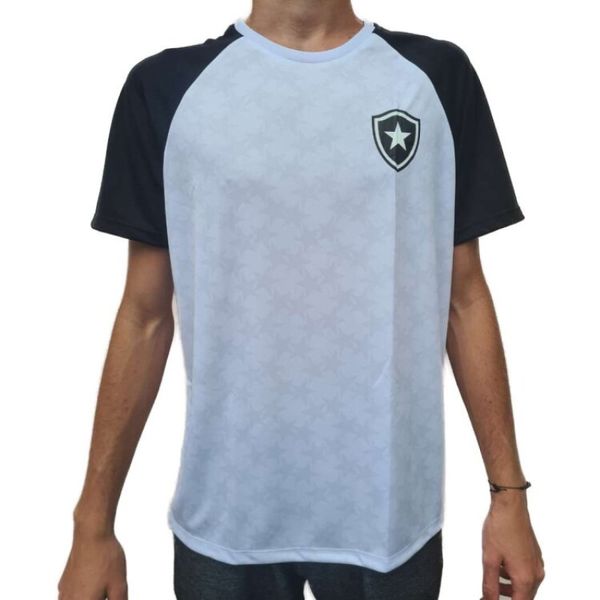 Camiseta Braziline Botafogo Skylab Adulto - Bcopto G / BCO/PTO