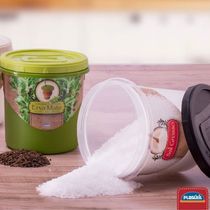 Porta Mantimentos Pote Erva Mate Tampa Verde 1,8L