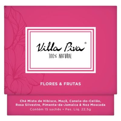 Chá Misto flores e Frutas Villa Piva 15 Sachês