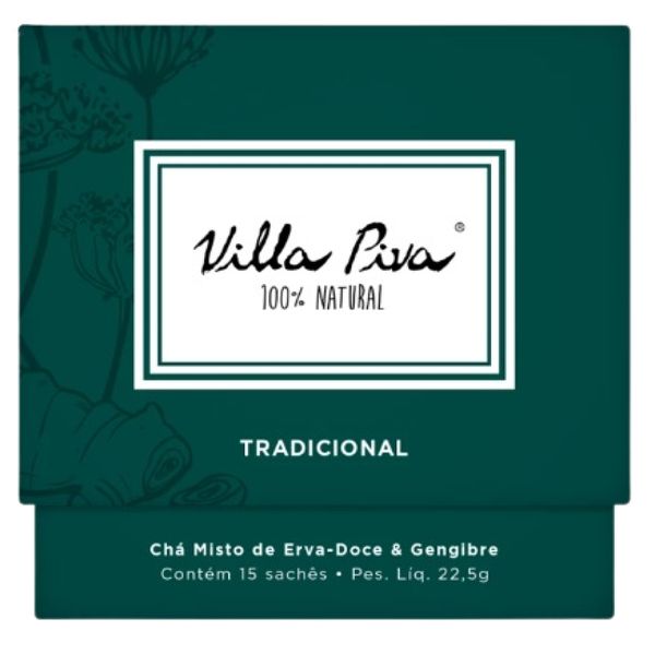 Chá Misto Tradicional Villa Piva 15 Sachês