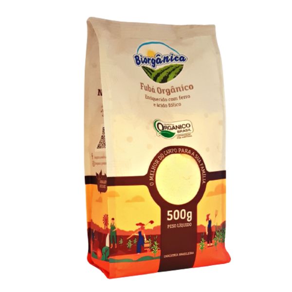 Fubá de Milho Orgânico Biorgânica 500g
