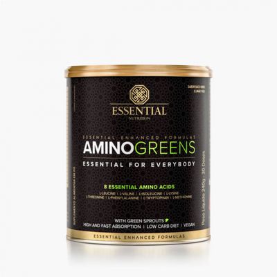 Amino Greens Amoniácidos Essential Nutrition 240g
