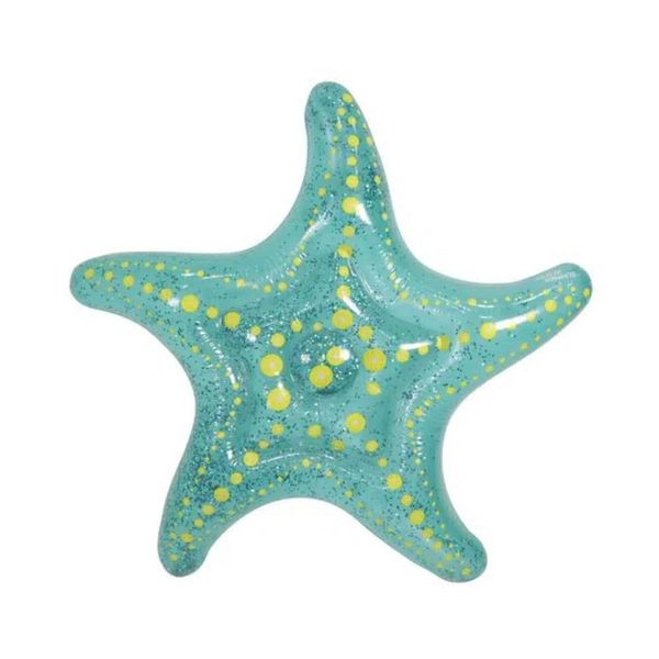 Boia Inflável Estrela do Mar com Glitter Piscina Água Mar Praia W11603 Bel