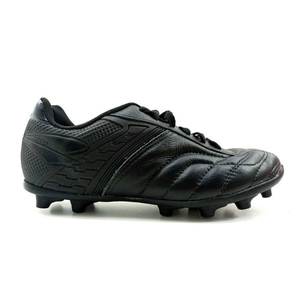 Chuteira Campo Dray Couro 38 / Preto