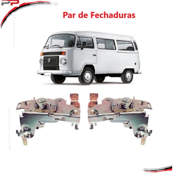 Par Fechaduras Dianteiras Kombi 1975 a 2013 Woker Delivery