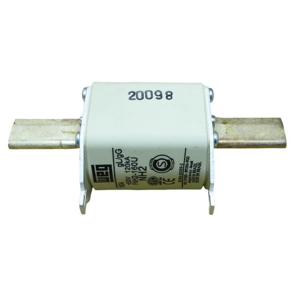 Fusível Retardado Weg FNH02-160U 160 Amp 500 V Ca 120Ka (Tipo Nh02) Ar Tipo Nh Contato Faca