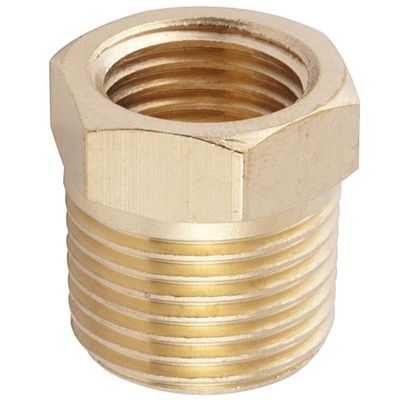 Bucha Redução Lubefer 1/4 Macho x 1/8 Fêmea Aço