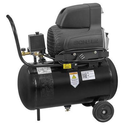 Compressor Schulz CSI 8.6 Pratiko 25 Litros 120 Libras 2 cv 220v