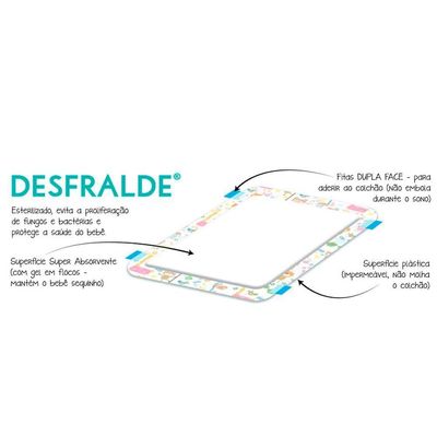 Protetor de Colchão Desfralde Absorvente Descartável 10 Un