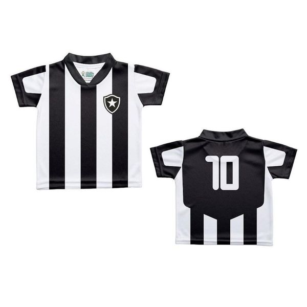Camiseta Infantil Botafogo Listrada Torcida Baby Tam 6