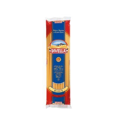 MACARRÃO DIVELLA 06 BUCATINI 500G