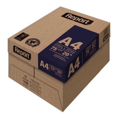 Papel Sulfite A4 75G Caixa Com 5 Resmas Premium Report