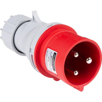 Plugue Movel Industrial 2P+T 32 A 380-415 Vca 9 H Tramontina