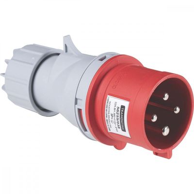 Plugue Móvel Industrial 3P+T 32 A 380-415 Vca 6 H Tramontina