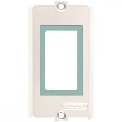 Tampa para condulete 1/2" e 3/4" com 1 posto vertical para sistema modular
