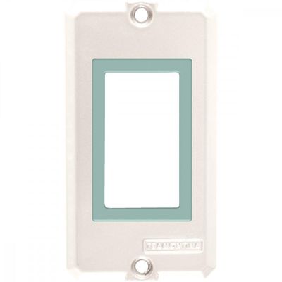 Tampa para condulete 1/2" e 3/4"  com 1 posto vertical para sistema modular