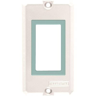 Tampa para condulete 1/2" e 3/4"  com 1 posto vertical para sistema modular