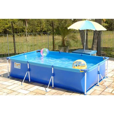 Piscina Retangular 3700 Litros Estruturada Premium Mor