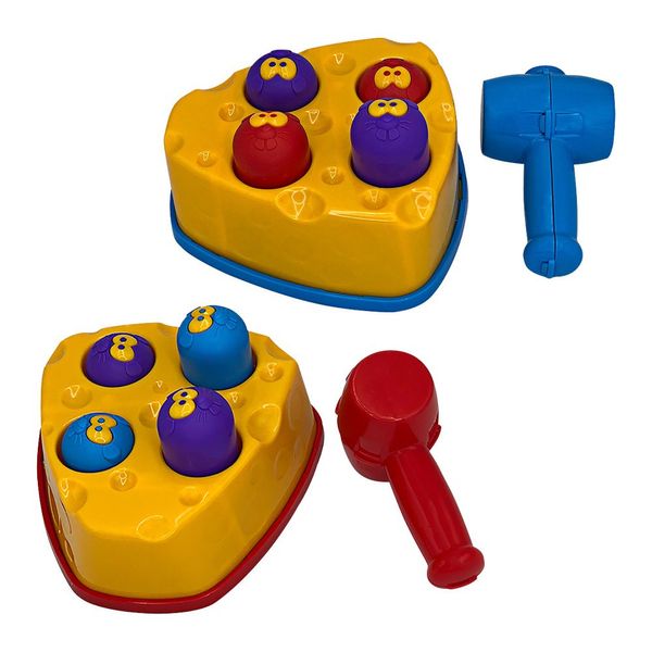Brinquedo Bate RataTuff com Martelo para Bater Brinquedo Bate RataTuff com Martelo para Bater