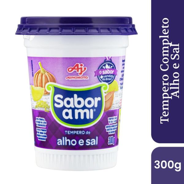 Tempero Sabor A Mi® Alho E Sal 300g