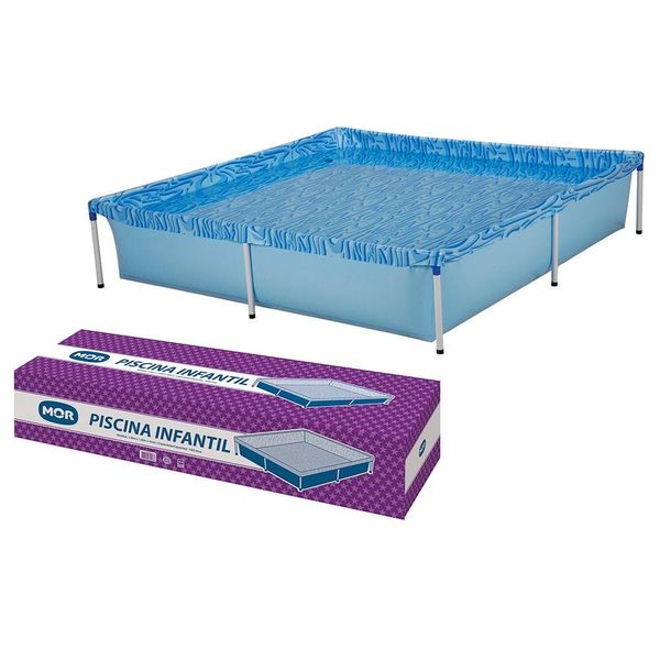 Piscina Estrutural 1500 Litros 189 X 189 X 42 Cm Mor Piscina Estrutural 1500 Litros 189 X 189 X 42 Cm Mor