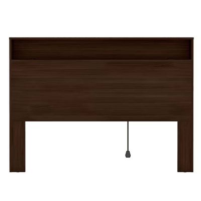 Cabeceira para Cama Versatti Box Casal com Tomada Bartira Café