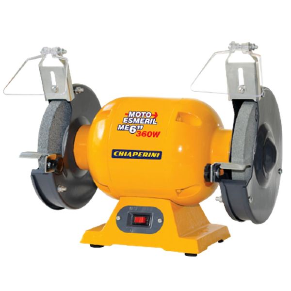 Moto Esmeril Chiaperini Me 6'' 150mm 110v 360W Moto Esmeril Chiaperini Me 6'' 150mm 110v 360W