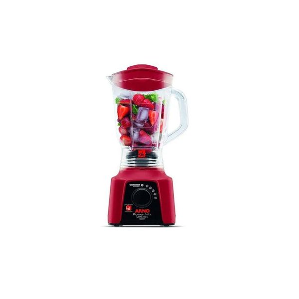 Liquidificador Power Mix Limpa Fácil 550 W Lq30 Arno Vermelho 110v 110