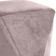 Kit 02 Puffs Decorativo Para Sala de Estar Ametista D02 Veludo Rosê C-305 - Lyam Decor