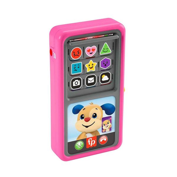 Fisher Price Telefone Rosa Deluxe Aprendizagem - Mattel