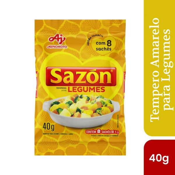 Tempero Em Pó Sazón® Profissional Sabor Legumes 40g