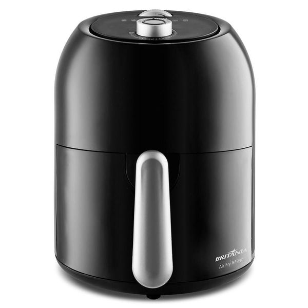 Fritadeira Air Fryer Britânia Antiaderente 3 Litros 1000W 220V BFR30