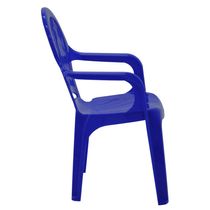 Cadeira Infantil Tramontina Catty Estampada em Polipropileno Azul