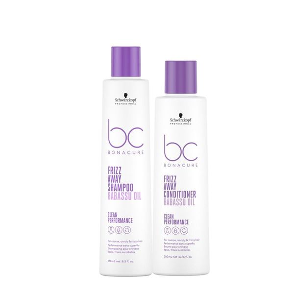 Schwarzkopf BC Away Babassu Shampoo 250 ml e Cond 200 ml Schwarzkopf BC Away Babassu Shampoo 250 ml e Cond 200 ml