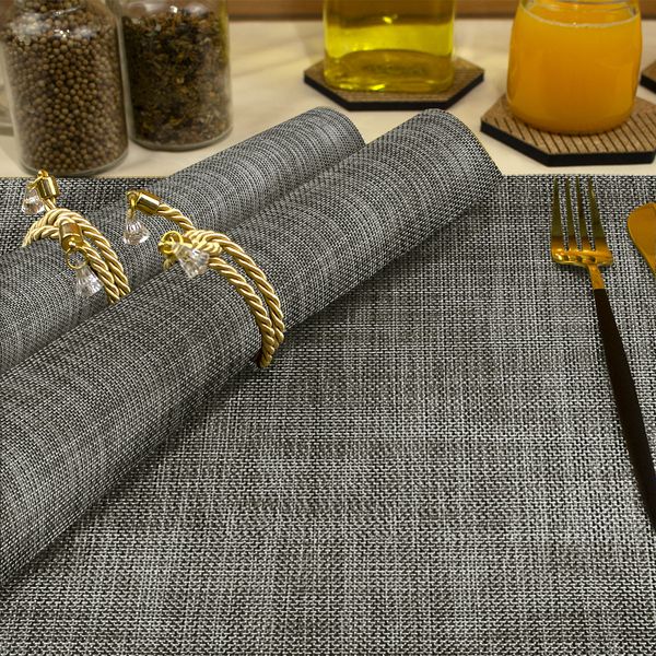 6 Jogo Americano Mesa Posta Luxo Restaurante St Rustic Cz