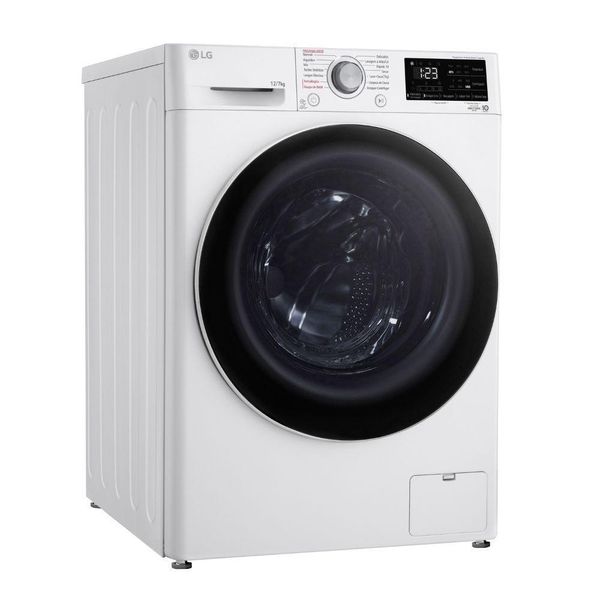 Lava e Seca LG Smart com Inteligência Artificial AIDD 12Kg VC5 CV3012WC5 Branco 110V