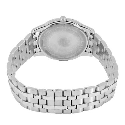 Relógio Bulova Masculino Ref:96b338 Analógico Prateado Slim Classic