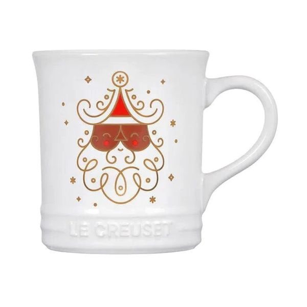 CANECA LE CREUSET NOEL COLLECTION 2 400ML SEATTLE BRANCO 80317400102330